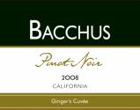 0 Bacchus - Pinot Noir Gingers Cuvee