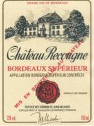 0 Chteau Recougne - Bordeaux Suprieur