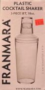 0 Franmara - 3-Piece Plastic Shaker 18oz