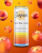 0 Stateside - Surfside Vodka Peach Iced Tea 4pk Can