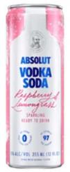 Absolut - Sparkling Raspberry & Lemongrass (4 pack 355ml cans) (4 pack 355ml cans)