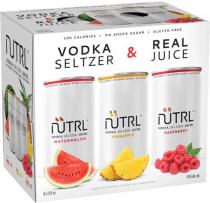 Nutri - Variety Vodka Soda (8 pack 12oz cans) (8 pack 12oz cans)