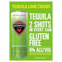 Monaco - Tequila Lime Crush Cocktails (4 pack 355ml cans)