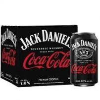 Jack Daniels - Whiskey & Coca-Cola (4 pack 355ml cans)