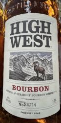High West Bourbon Whiskey (1.75L)