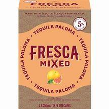 Fresca - Mixed Tequila Paloma (4 pack 12oz cans)