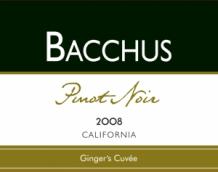 Bacchus - Pinot Noir Gingers Cuvee