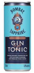 Bombay Sapphire - Gin & Tonic (4 pack 250ml cans) (4 pack 250ml cans)