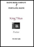 Maine Beer Company - King Titus