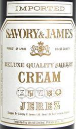 Savory & James - Cream Sherry Jerez