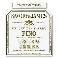 Savory & James - Fino Jerez