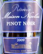 0 Maison Nicolas - Pinot Noir Vin de Pays dOc Rserve