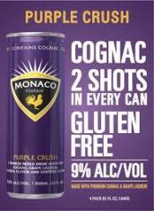 Monaco - Purple Crush Cocktails 4pk Can (4 pack 355ml cans)