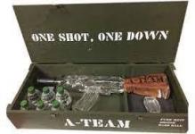 *gift Set* A-team Vodka Gun W/ Grenades