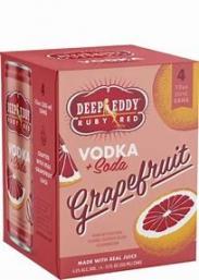 Deep Eddy Vodka Soda Grapefruit 4pk Can (4 pack 355ml cans)